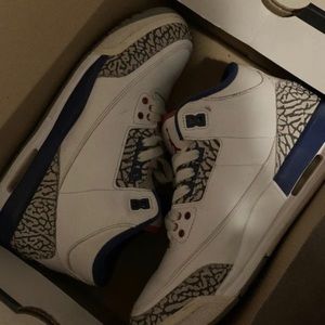 Air Jordan 3 Retro OG 'True Blue' Shoes